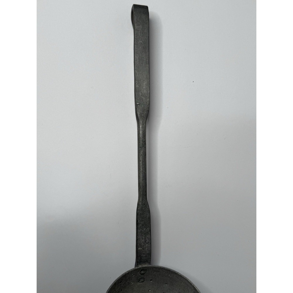 Aluminum Ladle Farmhouse Pierced Kitchen Cooking Strainer Germany Chef Antique - Picture 3 of 9